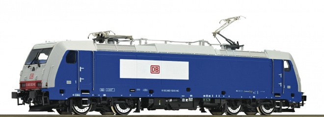 Electric locomotive E.438 DB-AG Italia<br /><a href='images/pictures/Roco/235283.jpg' target='_blank'>Full size image</a>